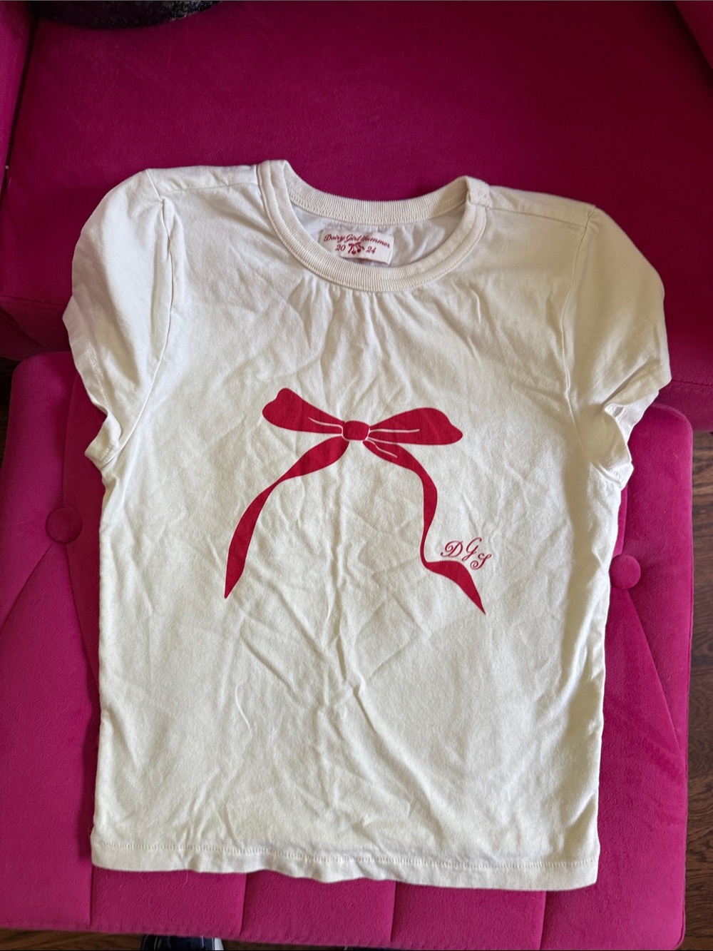 Dairy Girl Summer off white t-shirt